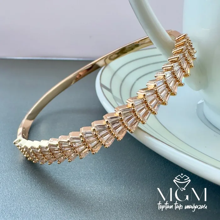 Zirkon Baget Taşlı Bileklik - Kbl0020