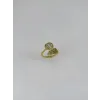 Ayarlanabilir   Zirkon Taşlı Pirinç Bijuteri Yüzük - Yz0158-1