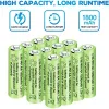 1800 Mah 1.2v Aa Ni-mh Şarj Edilebilir Pil 12 Adet