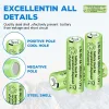 1800mah 1.2v Aa Ni-mh Şarj Edilebilir Pili 12 Adet