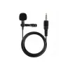 3.5mm Jak 1.5 Metre Double Mikrofon - Siyah