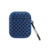 Airpods 2 (2.nesil) Spor Delikli Kılıf - Lacivert-siyah