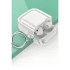 Airpods 4 (4.nesil) Shiny Şeffaf Kılıf - Siyah