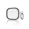 Airpods Pro 2 (2.nesil) Shiny Şeffaf Kılıf - Siyah