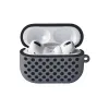 Airpods Pro 2 (2.nesil) Spor Delikli Kılıf - Gri-siyah