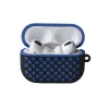 Airpods Pro 2 (2.nesil) Spor Delikli Kılıf - Siyah-mavi