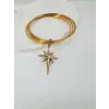 Zirkon Taşlı Pirinç Charmlar - Charm0004