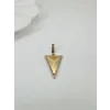 Zirkon Taşlı Pirinç Charmlar - Charm0015