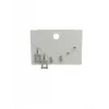 Rodyum Zirkon Taşlı Pirinç Altılı  Kombin Küpe - Kp00648