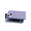 Apple İphone 14 Regal Magsafe Standlı Kapak - Lila