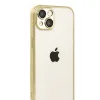 Apple İphone 15 Razer Lensli Silikon - Gold