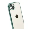 Apple İphone 15 Razer Lensli Silikon - Yeşil