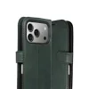 Apple İphone 17 Pro Trend S Plus Kapaklı Kılıf - Yeşil