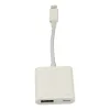 APR22 Iphone Otg 2in1 - Beyaz
