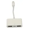 APR23 Iphone Otg 3in1 - Beyaz