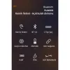 As10 Plus Suya Dayanıklı Bluetooth Kulaklık - Siyah