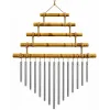 Bambu Metal Çubuklu Rüzgar Çanı No:1022