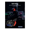 Bt57 Motosiklet Kask Kulaklık Intercom Işıklı Motorsiklet Interkom