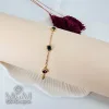 Zirkon Renkli Taş Taşlı Çelik Bileklikler 16+5 Cm Uzatma Payı - Kbl0090