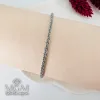 Rodyum Çelik Bileklikler 17+5 Cm Uzatma Payı - Kbl0127