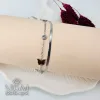 Rodyum Çelik Bileklikler 16+5 Cm Uzatma Payı - Kbl0149