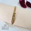 Çelik Bileklikler 17+5 Cm Uzatma Payı - Kbl0120