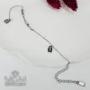 Rodyum Çelik Bileklikler 16+5 Cm Uzatma Payı - Kbl0107