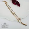 Çelik Bileklikler 17+5 Cm Uzatma Payı - Kbl0138