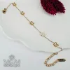 Sedef Taşlı Çelik Bileklikler 16+5 Cm Uzatma Payı - Kbl0102