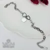 Rodyum Çelik Bileklikler 16+5 Cm Uzatma Payı - Kbl0109