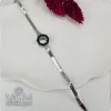 Rodyum Çelik Bileklikler 17+5 Cm Uzatma Payı - Kbl0135