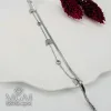 Rodyum Çelik Bileklikler 16+5 Cm Uzatma Payı - Kbl0149