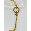 Zirkon  Taşlı Çelik Çelik Bileklikler 17+ 4 Cm  - Kbl0364