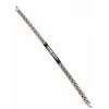 Rodyum-siyah Çelik  Erkek Çelik Bileklik Boy 21.5 Cm / En 0.6 Mm - Ebl0075