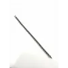 Rodyum-siyah Çelik  Erkek Çelik Bileklik Boy 21.5 Cm / En 0.6 Mm  - Ebl0047
