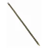 Rodyum- Çelik  Erkek Çelik Bileklik Boy 21.5 Cm / En 0.6 Mm  - Ebl0063