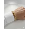 Çelik  Erkek Çelik Bileklik Boy 21.5 Cm / En 0.9 Mm  - Ebl0044