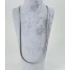 Rodyum Çelik Erkek Kolye 60 Cm - Ekl0022