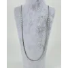 Rodyum Çelik Erkek Kolye 60 Cm - Ekl0033