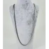 Rodyum Çelik Erkek Kolye 60 Cm - Ekl0020