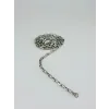 Rodyum Çelik Erkek Kolye 60 Cm - Ekl0035