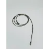 Rodyum Çelik Erkek Kolye 60 Cm - Ekl0021