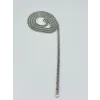 Rodyum Çelik Erkek Kolye 60 Cm - Ekl0053