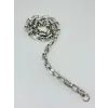 Rodyum Çelik Erkek Kolye 60 Cm - Ekl0040