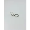 Rodyum   Çelik Erkek Küpe Çap (12 Mm) Kalınlık (2 Mm) - Ekp0027