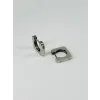 Rodyum  Çelik Erkek Küpe Çap (9 Mm) Kalınlık (3 Mm) - Ekp0013