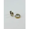 Rodyum Ve   Çelik Erkek Küpe Çap (9 Mm) Kalınlık (4 Mm) - Ekp0002