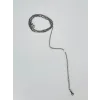 Gri Çelik Erkek Kolye 60 Cm - Ekl0003