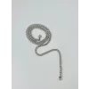 Rodyum Çelik Erkek Kolye 60 Cm - Ekl0001