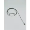 Rodyum Çelik Erkek Kolye 60 Cm - Ekl0024
